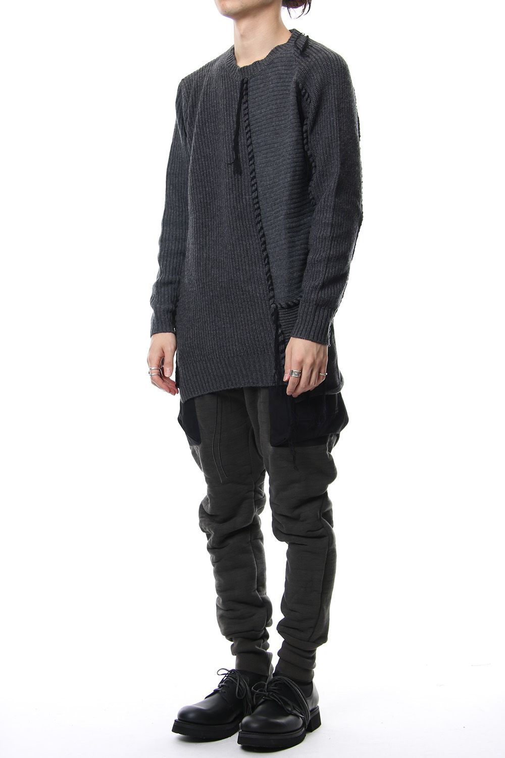 Patchwork knit