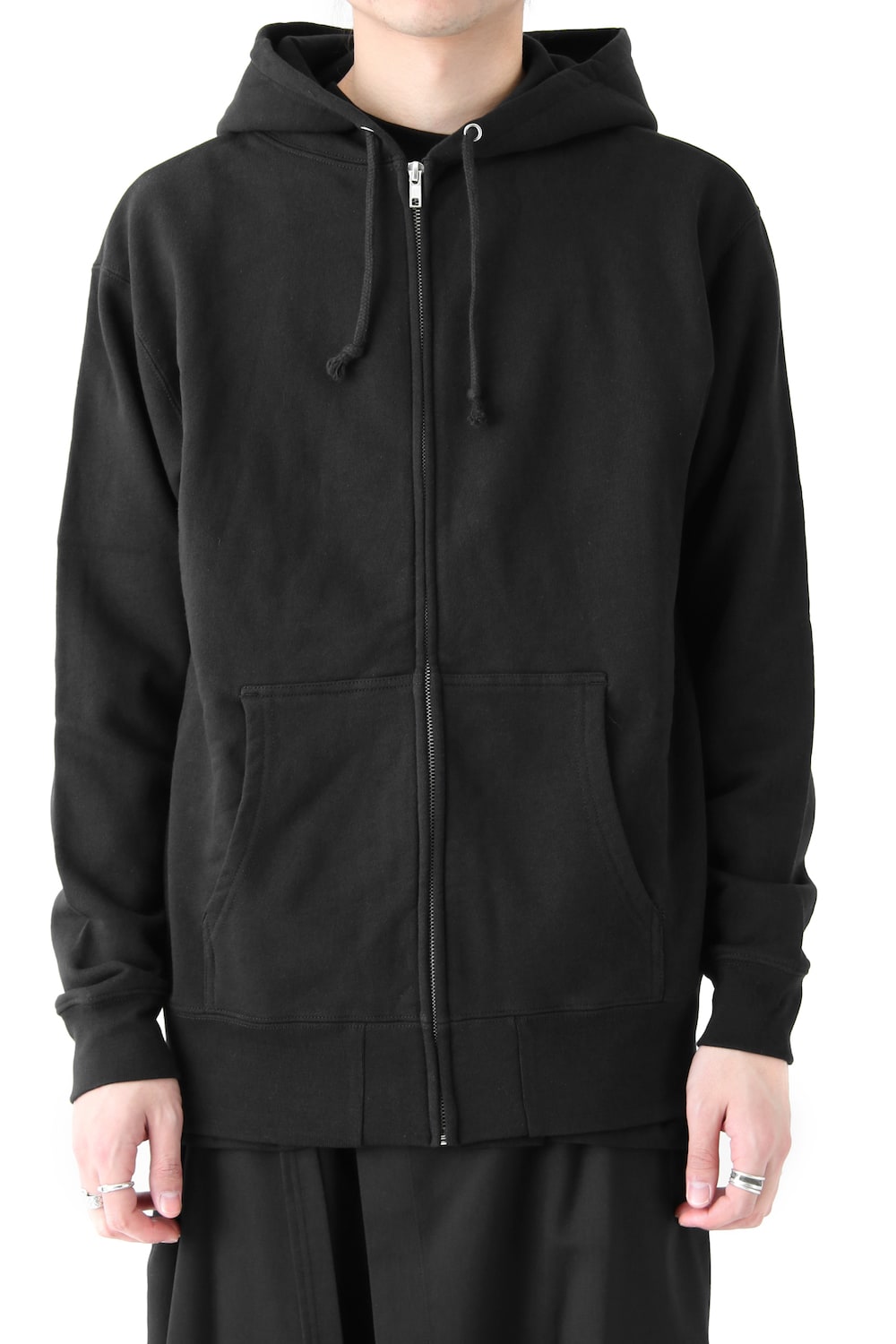 New Graphic A Plain Stitch Fabric Parka