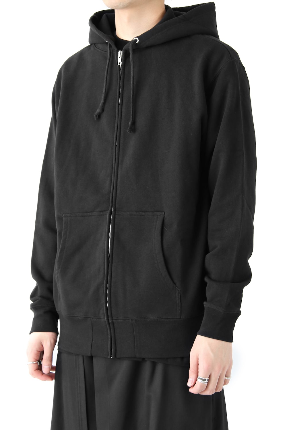 New Graphic A Plain Stitch Fabric Parka