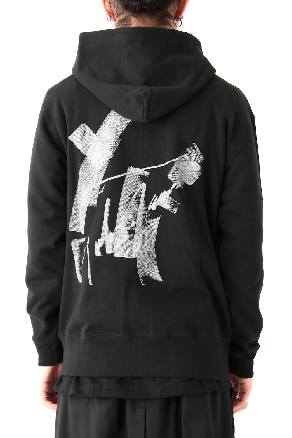 New Graphic A Plain Stitch Fabric Parka