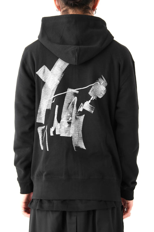 New Graphic A Plain Stitch Fabric Parka