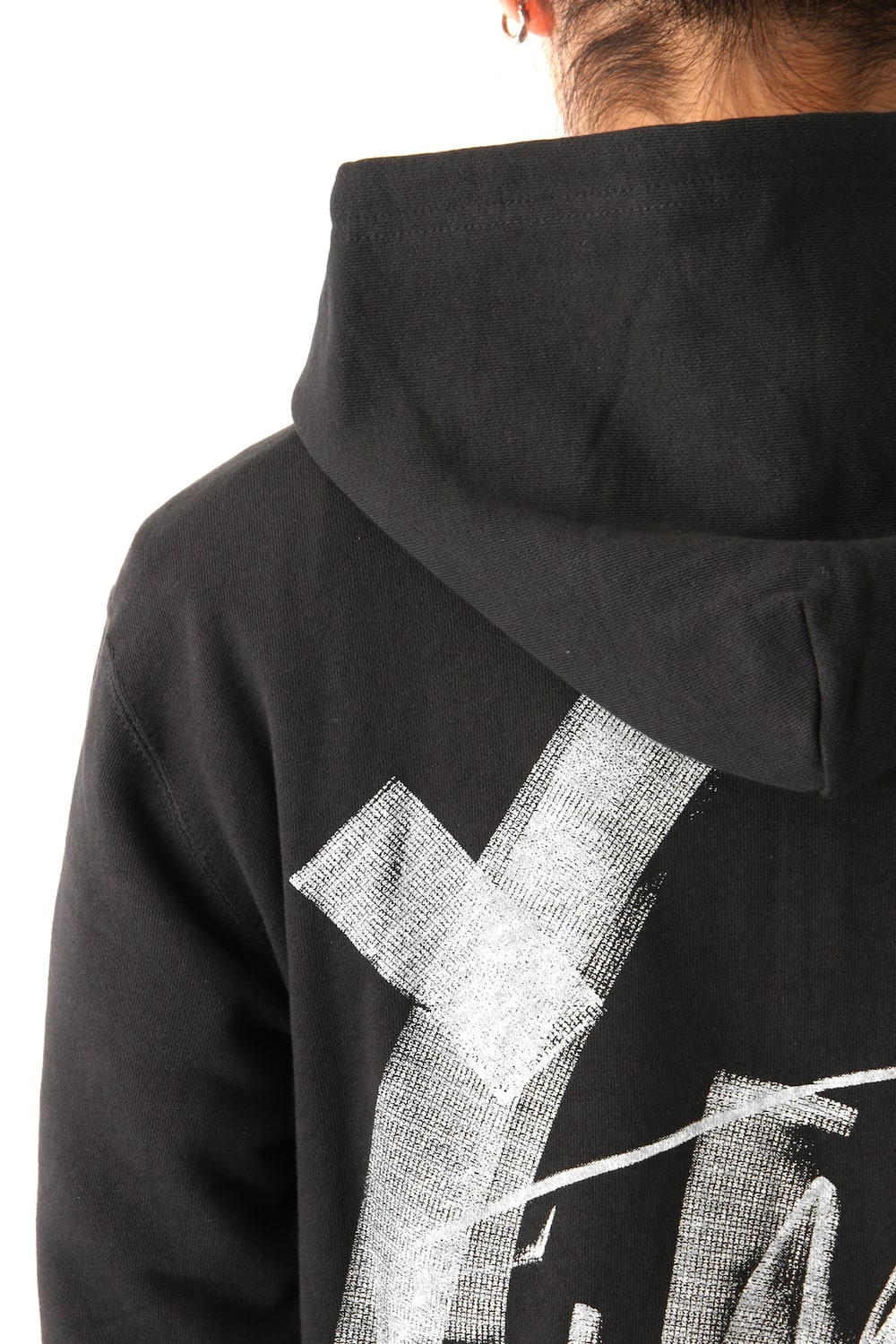 New Graphic A Plain Stitch Fabric Parka