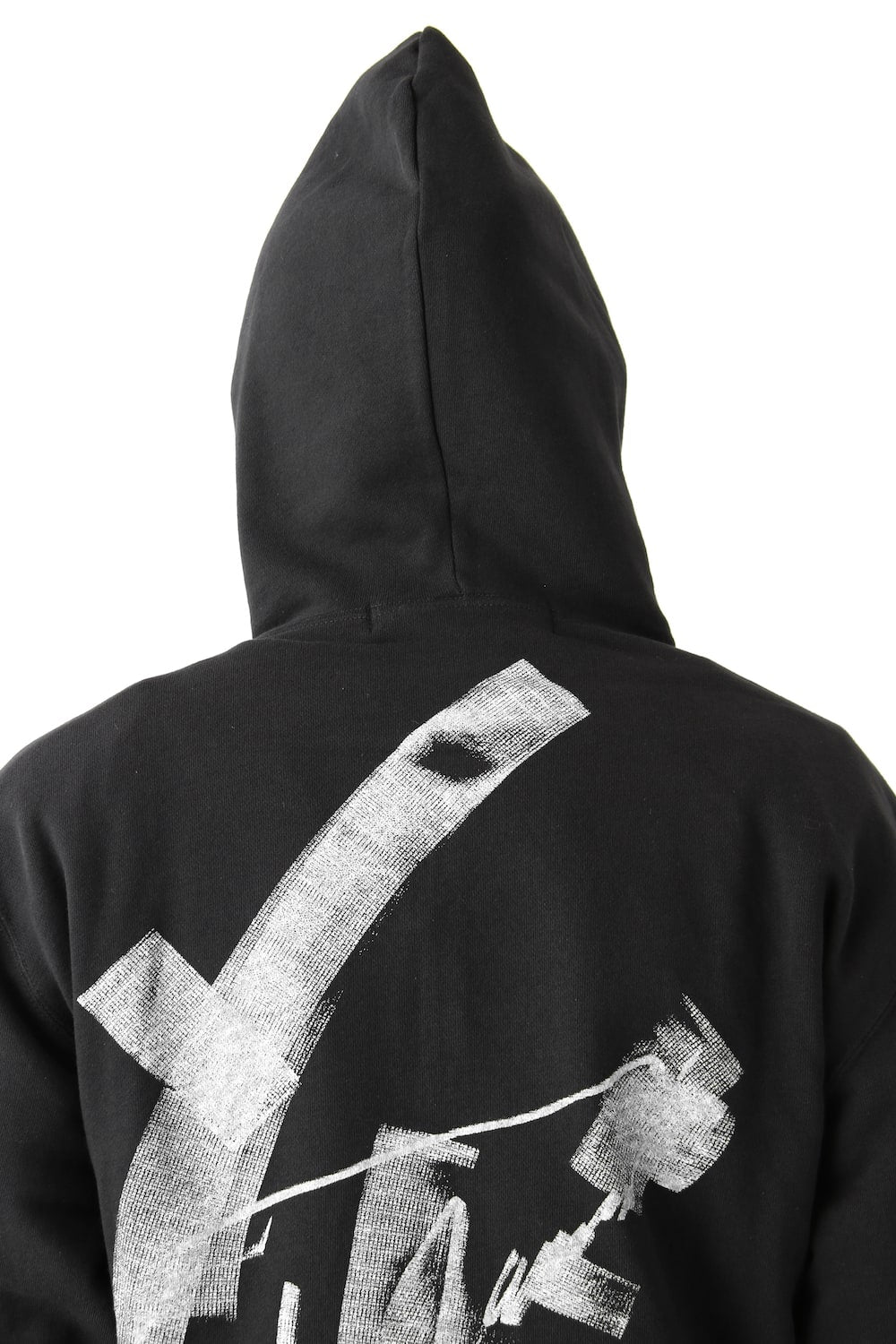 New Graphic A Plain Stitch Fabric Parka