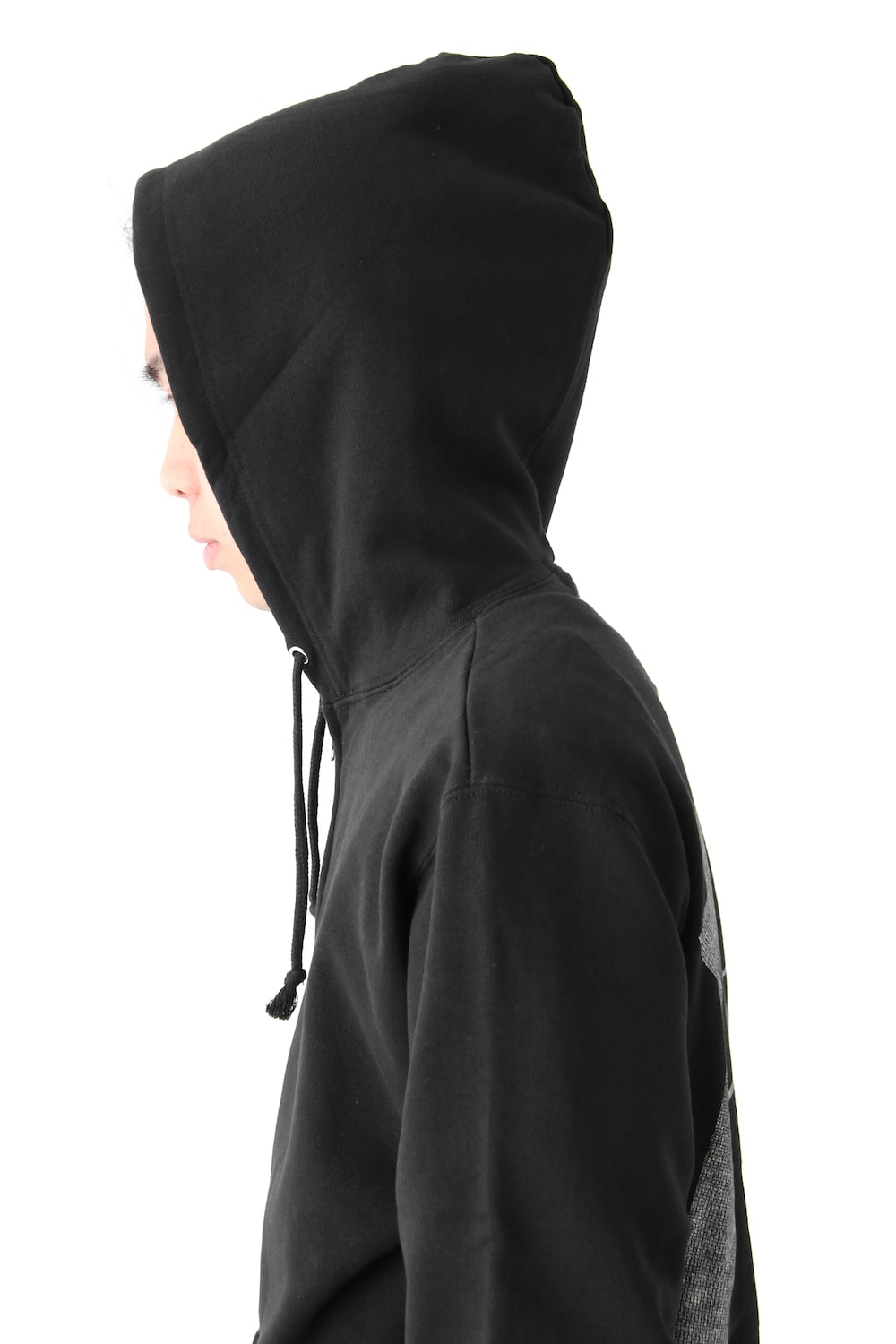 New Graphic A Plain Stitch Fabric Parka