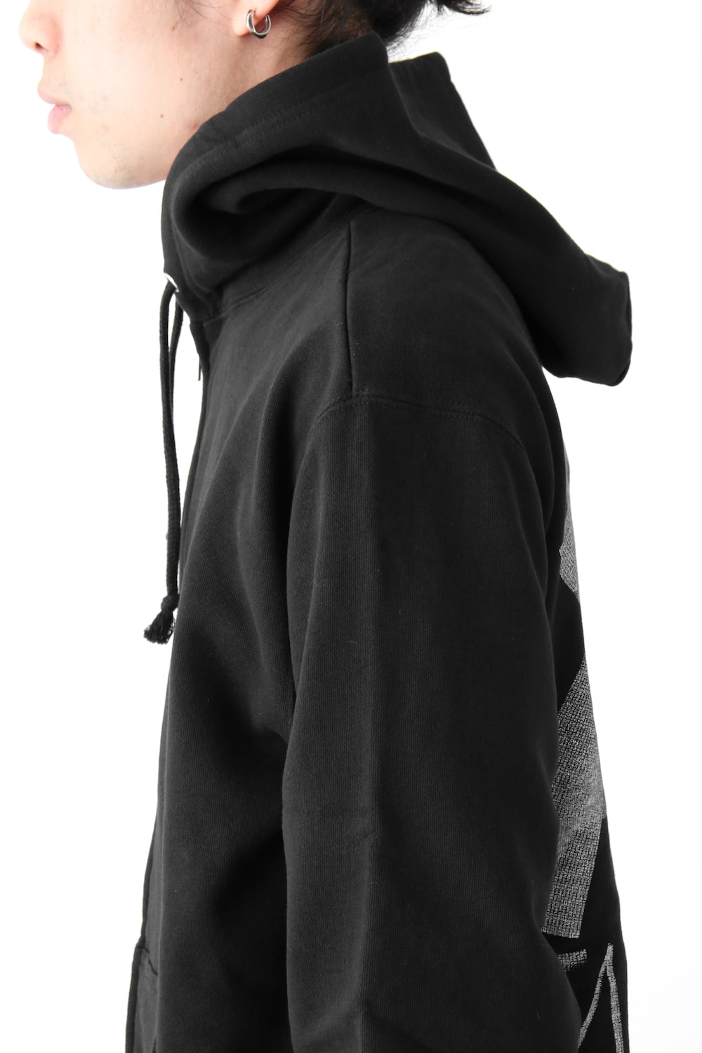 New Graphic A Plain Stitch Fabric Parka