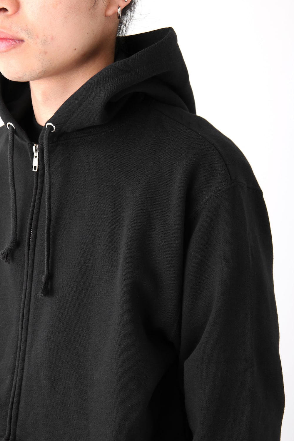 New Graphic A Plain Stitch Fabric Parka