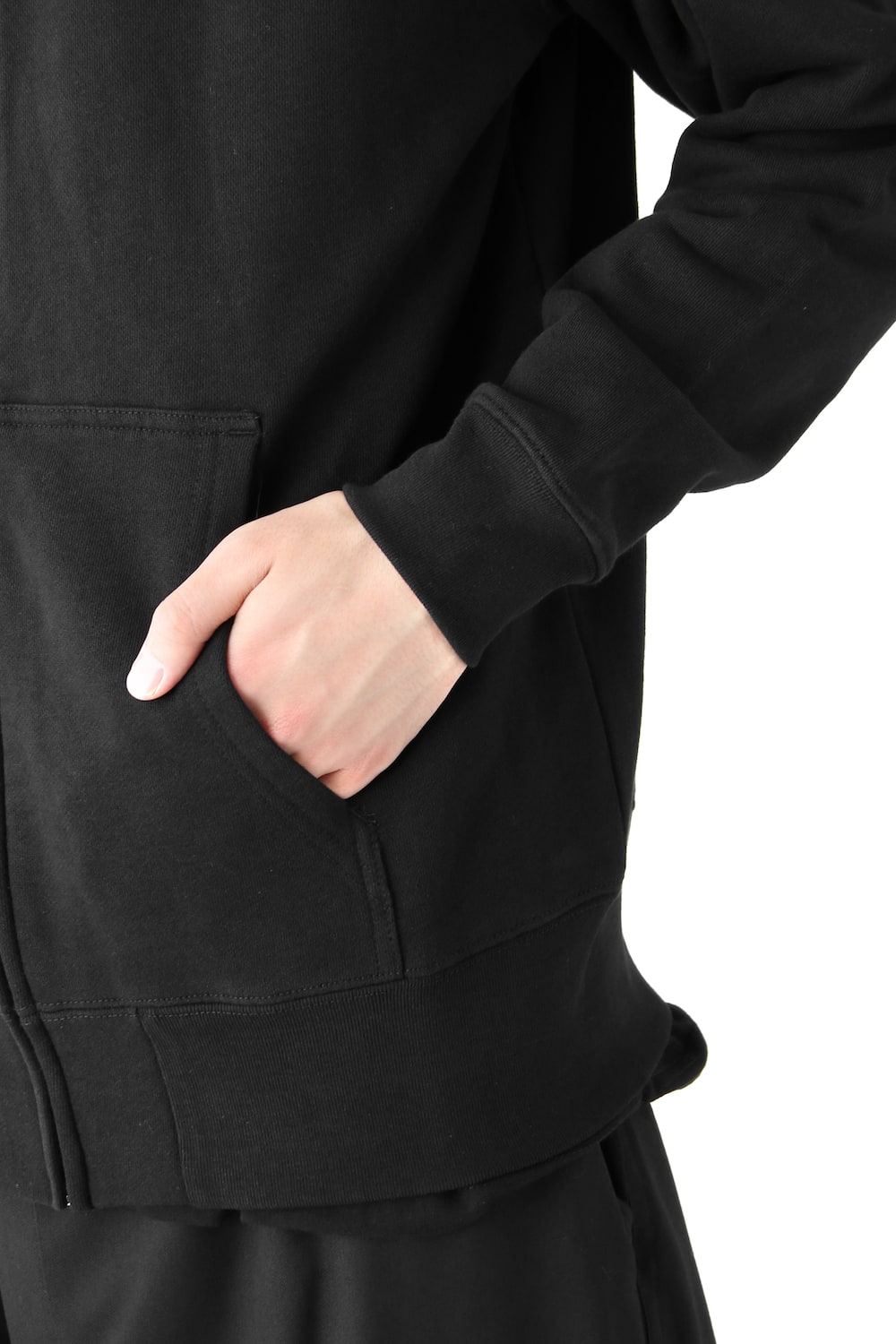 New Graphic A Plain Stitch Fabric Parka