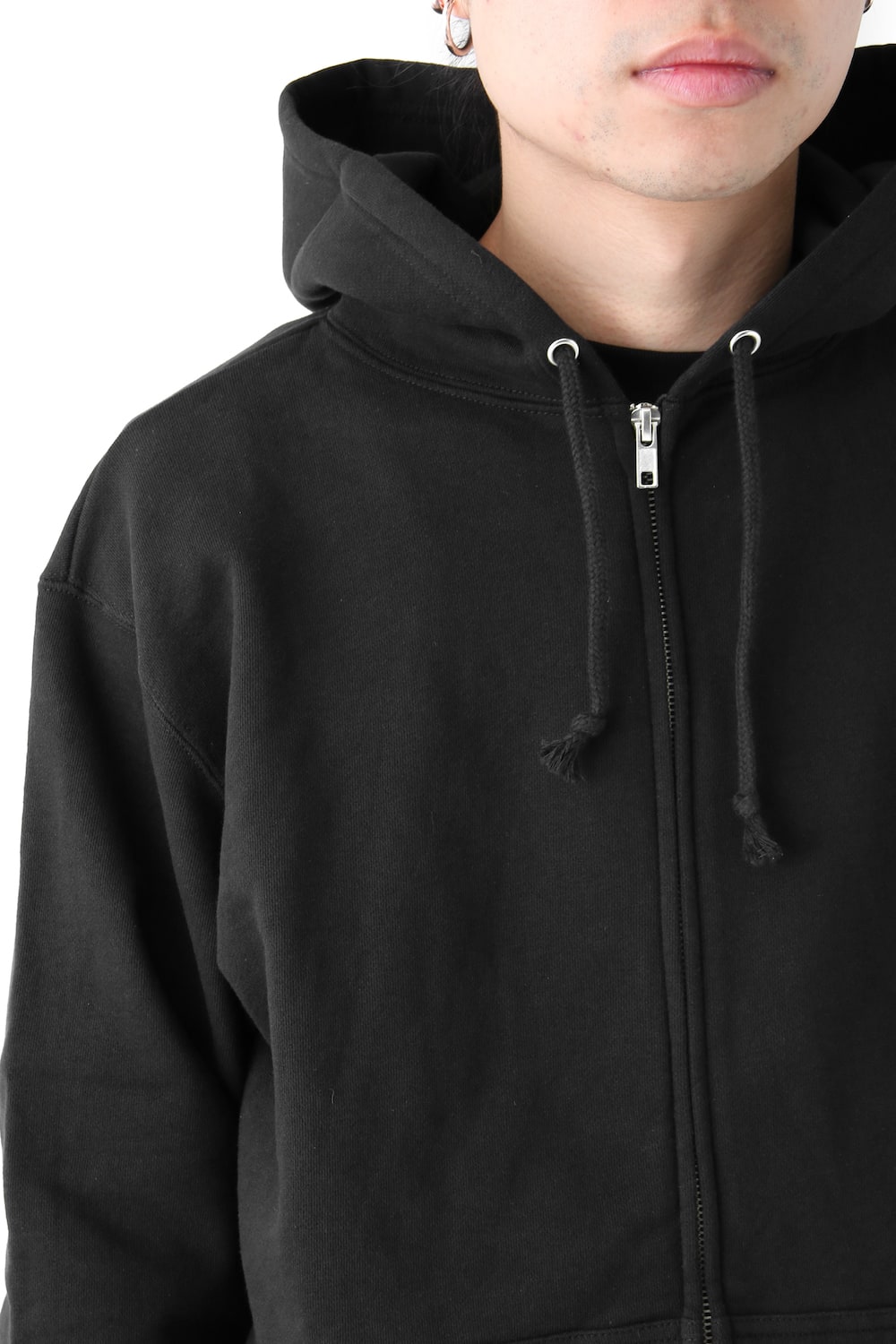 New Graphic A Plain Stitch Fabric Parka