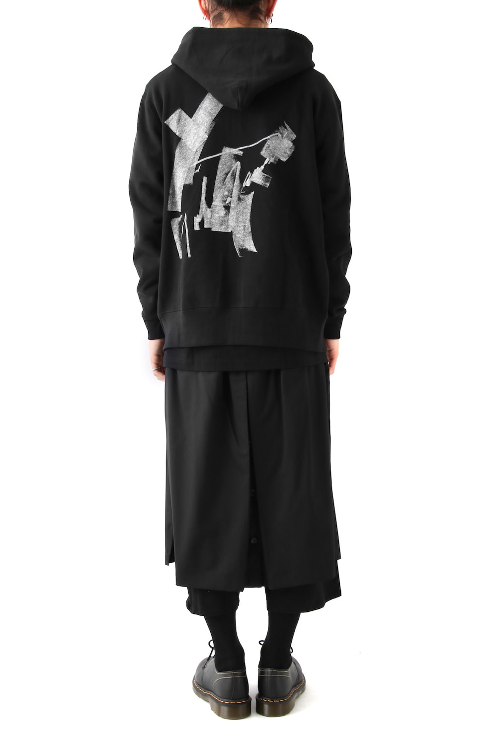 New Graphic A Plain Stitch Fabric Parka