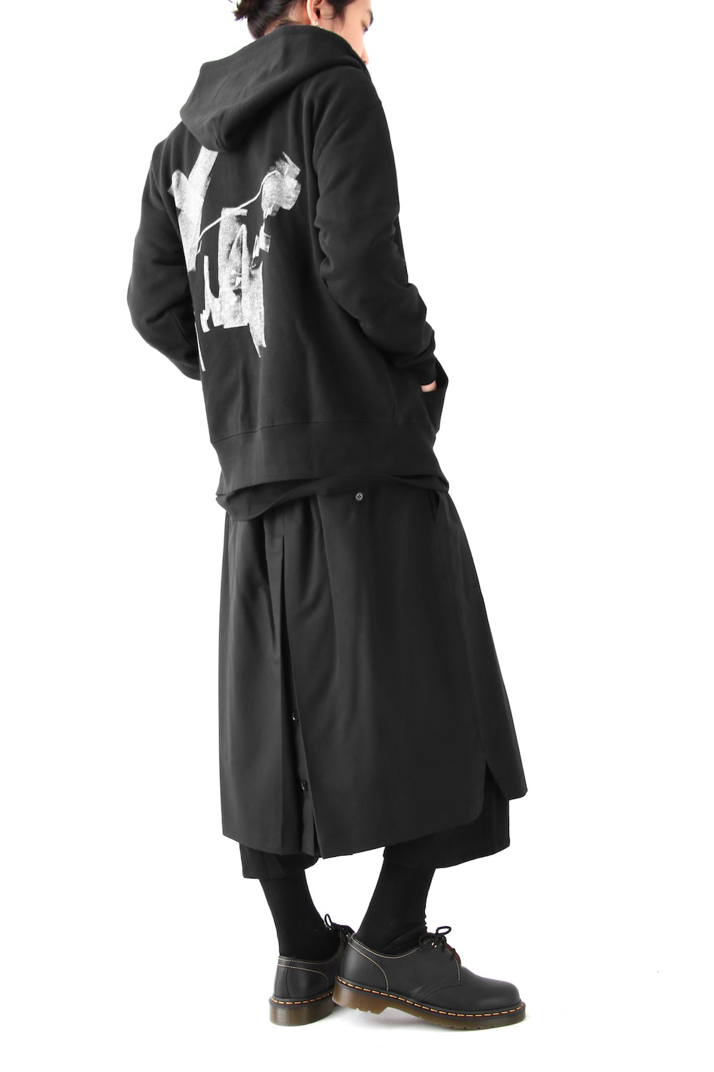 New Graphic A Plain Stitch Fabric Parka