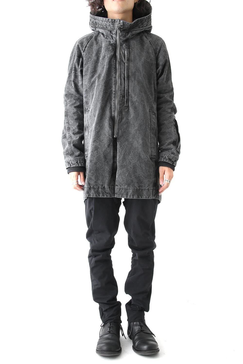 Coat Hard Cotton ripstop Garment Dye