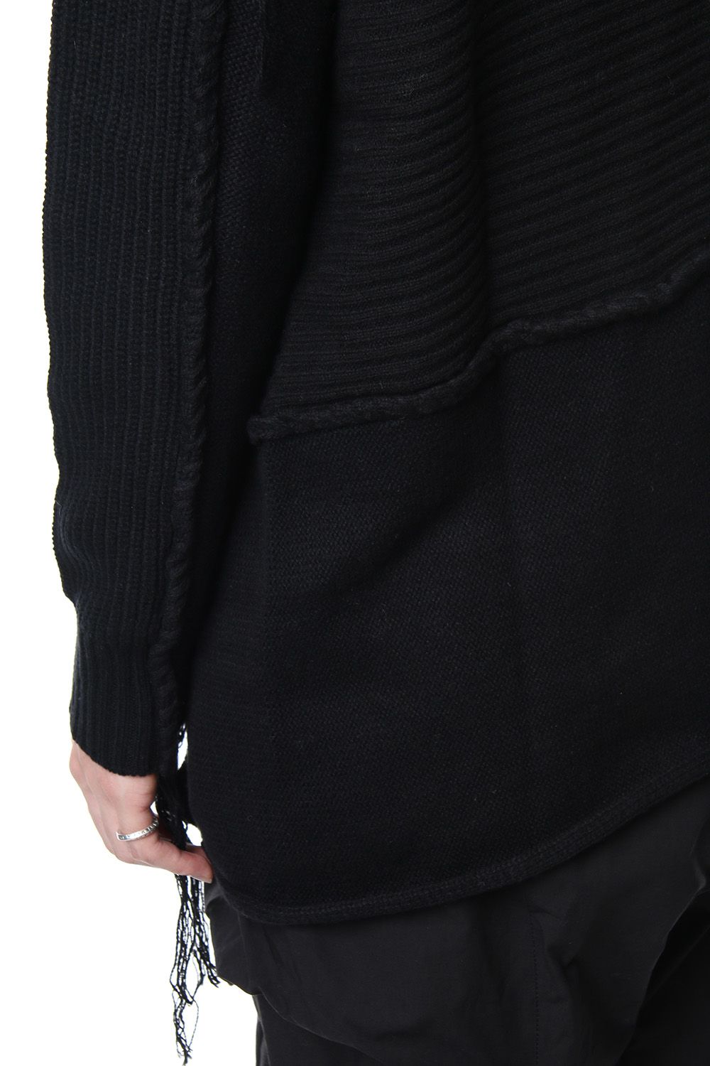 Patchwork knit