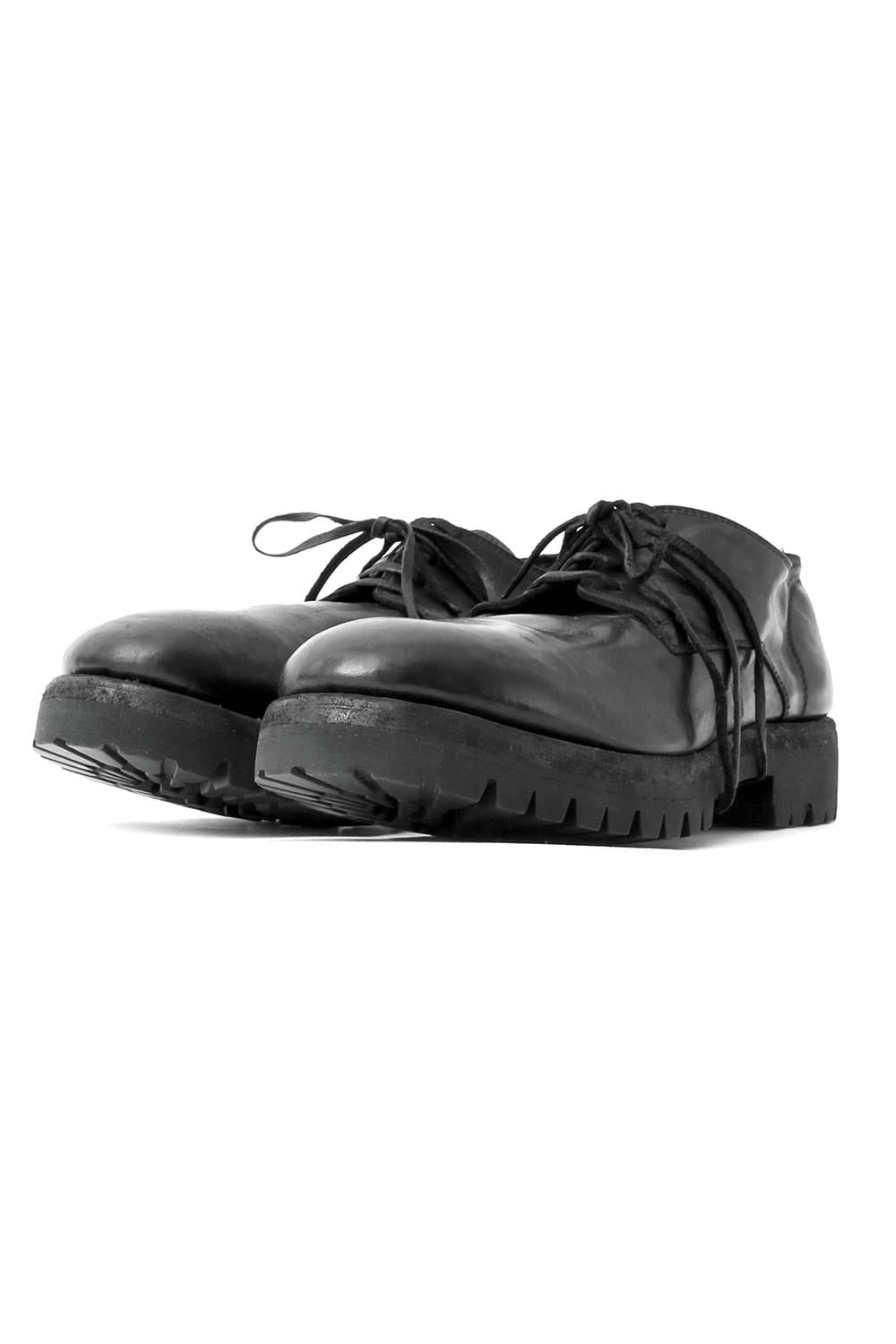 Classic Derby Sole Rubber - Horse Full Grain Leather