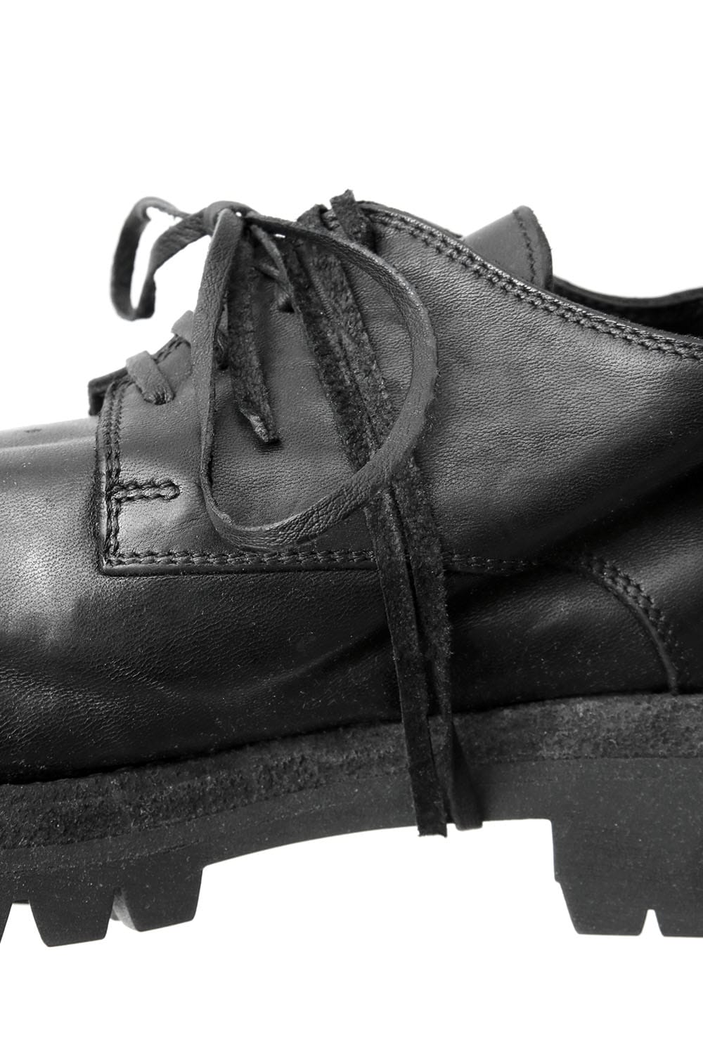 Classic Derby Sole Rubber - Horse Full Grain Leather