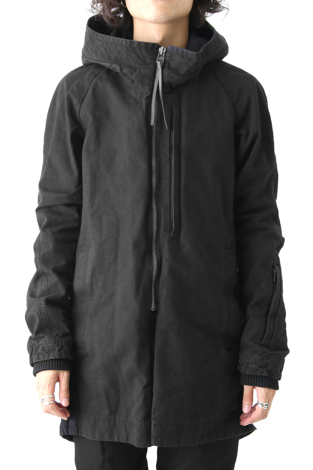 Coat Hard Cotton ripstop Garment Dye