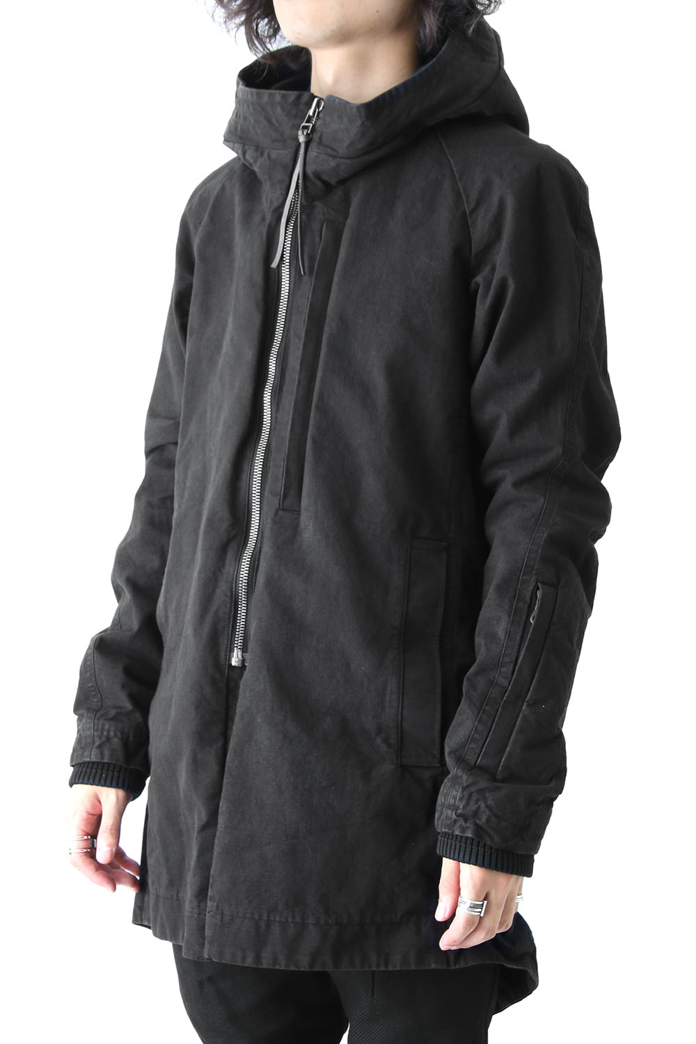 Coat Hard Cotton ripstop Garment Dye