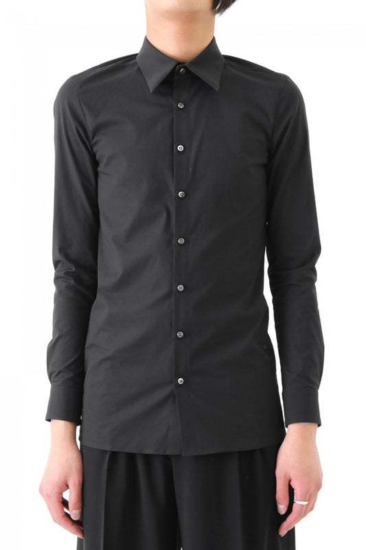 17SS Broad Cloth Stretch Shirt BLACK