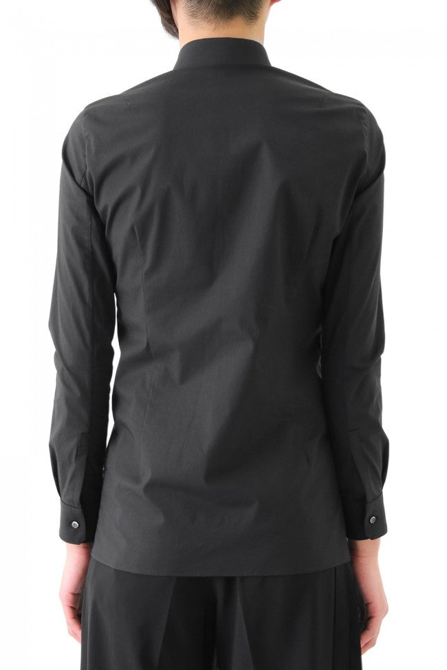 17SS Broad Cloth Stretch Shirt BLACK