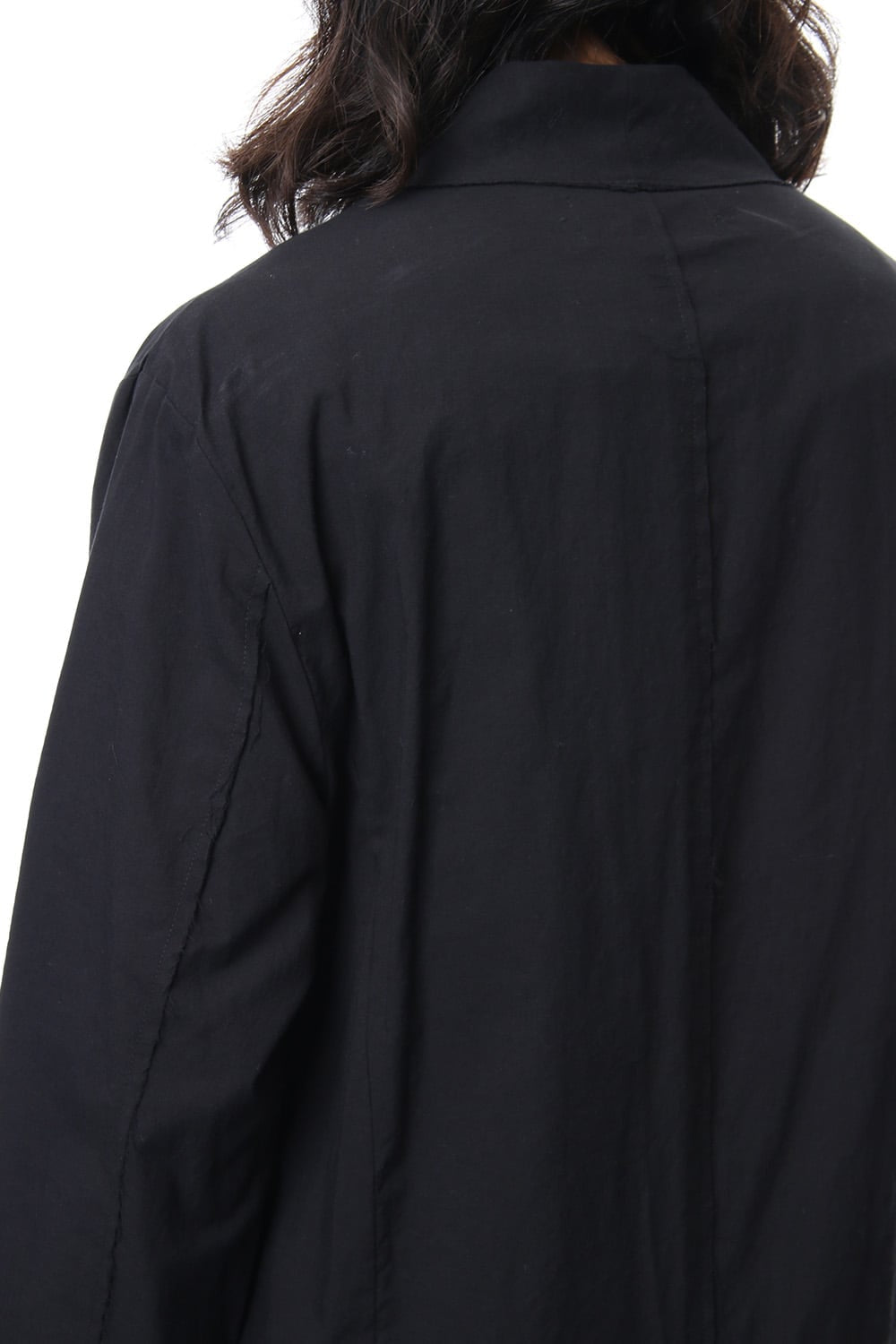 GRUNGE ROBE COAT BLACK