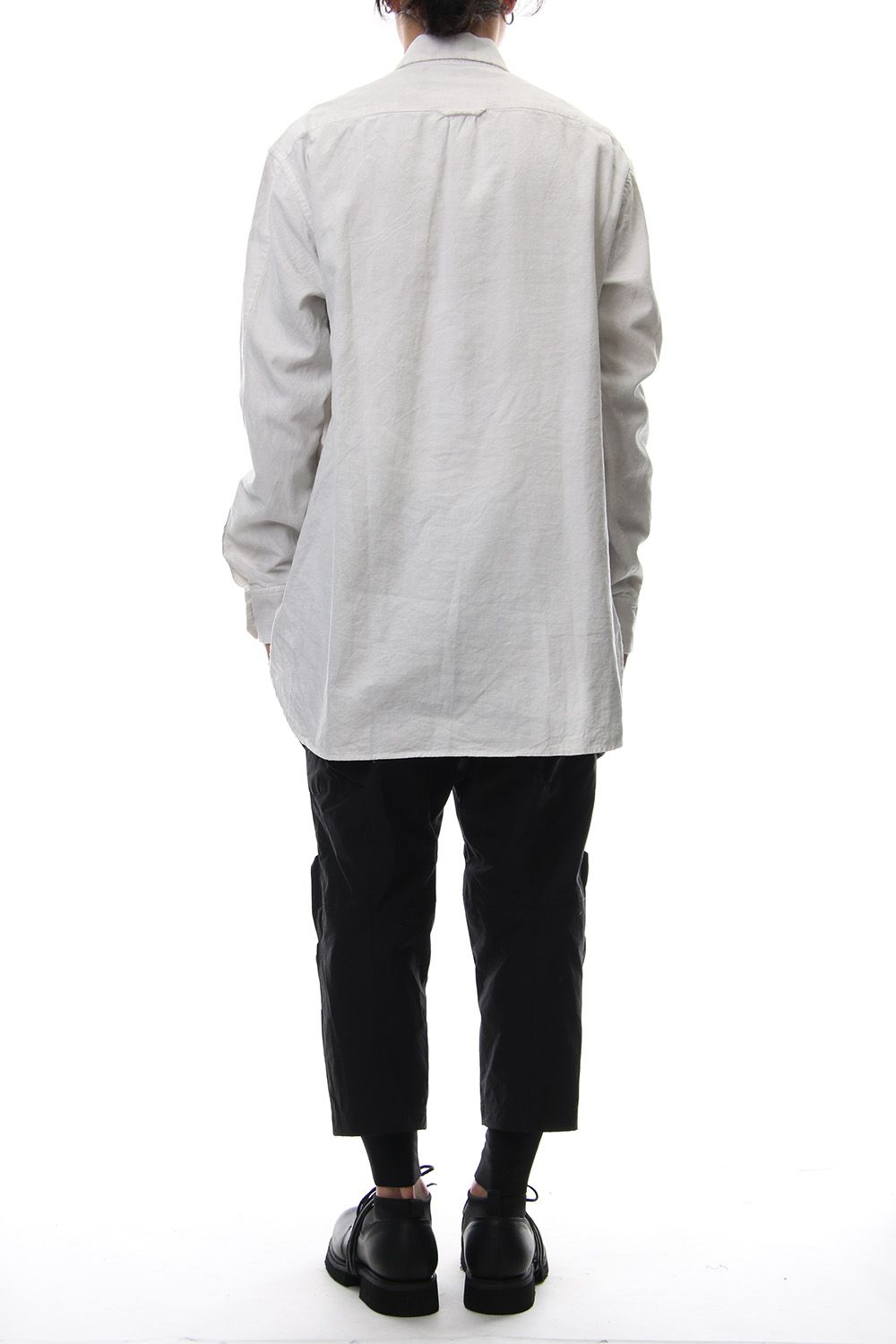 Irregular button shirt