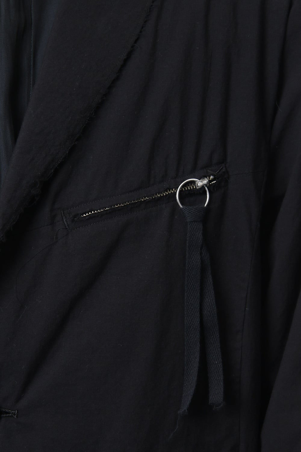 GRUNGE ROBE COAT BLACK