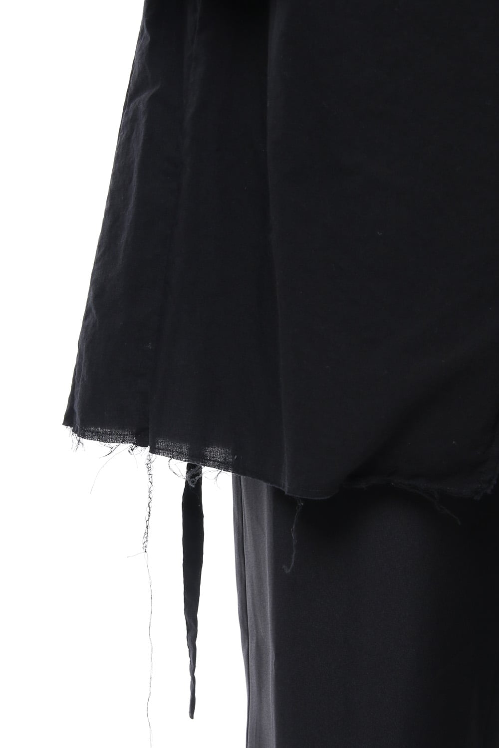 GRUNGE ROBE COAT BLACK