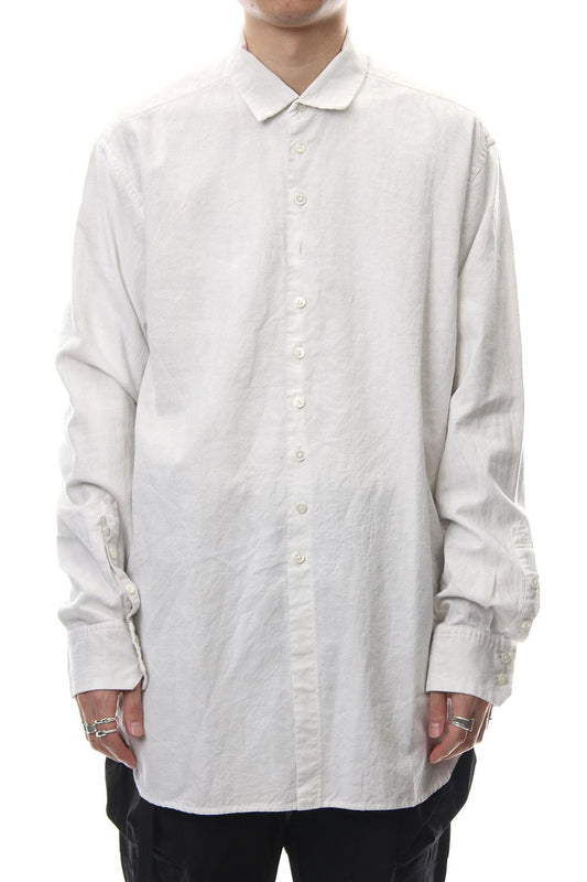 Irregular button shirt