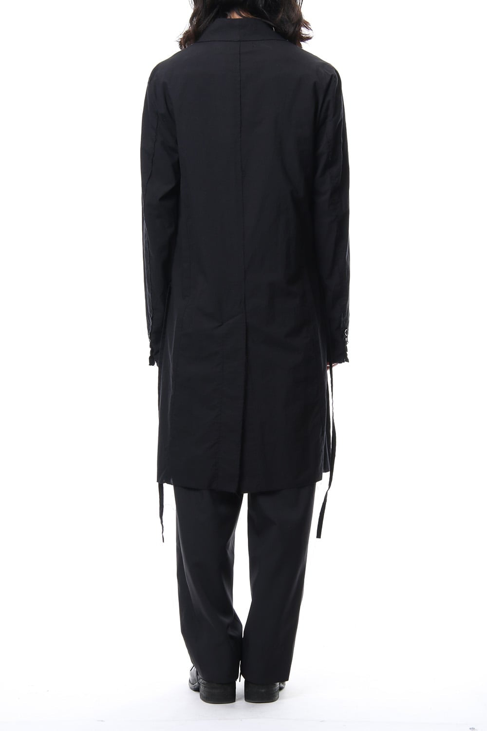 GRUNGE ROBE COAT BLACK