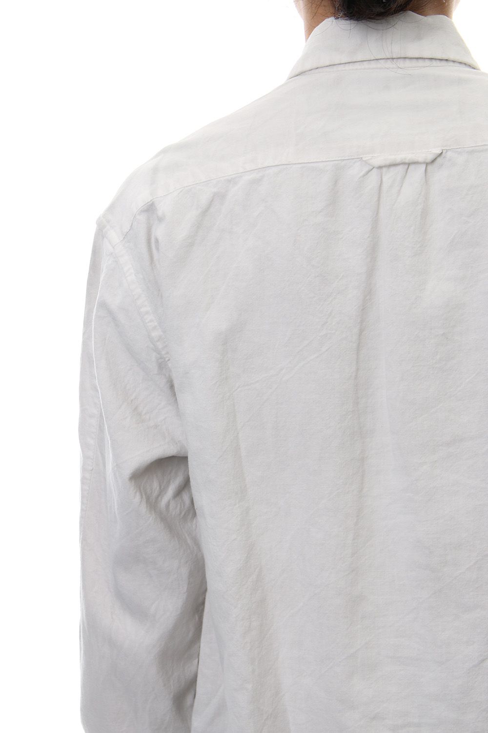 Irregular button shirt