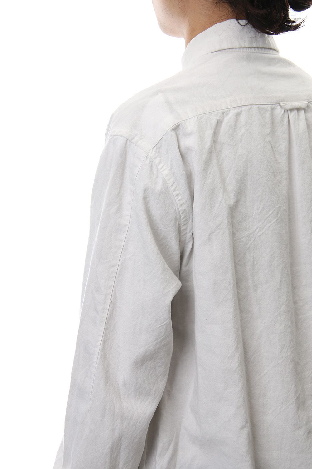 Irregular button shirt