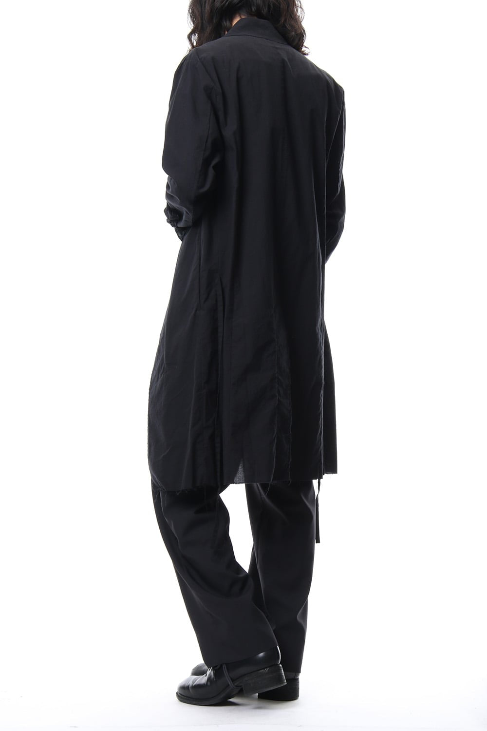 GRUNGE ROBE COAT BLACK