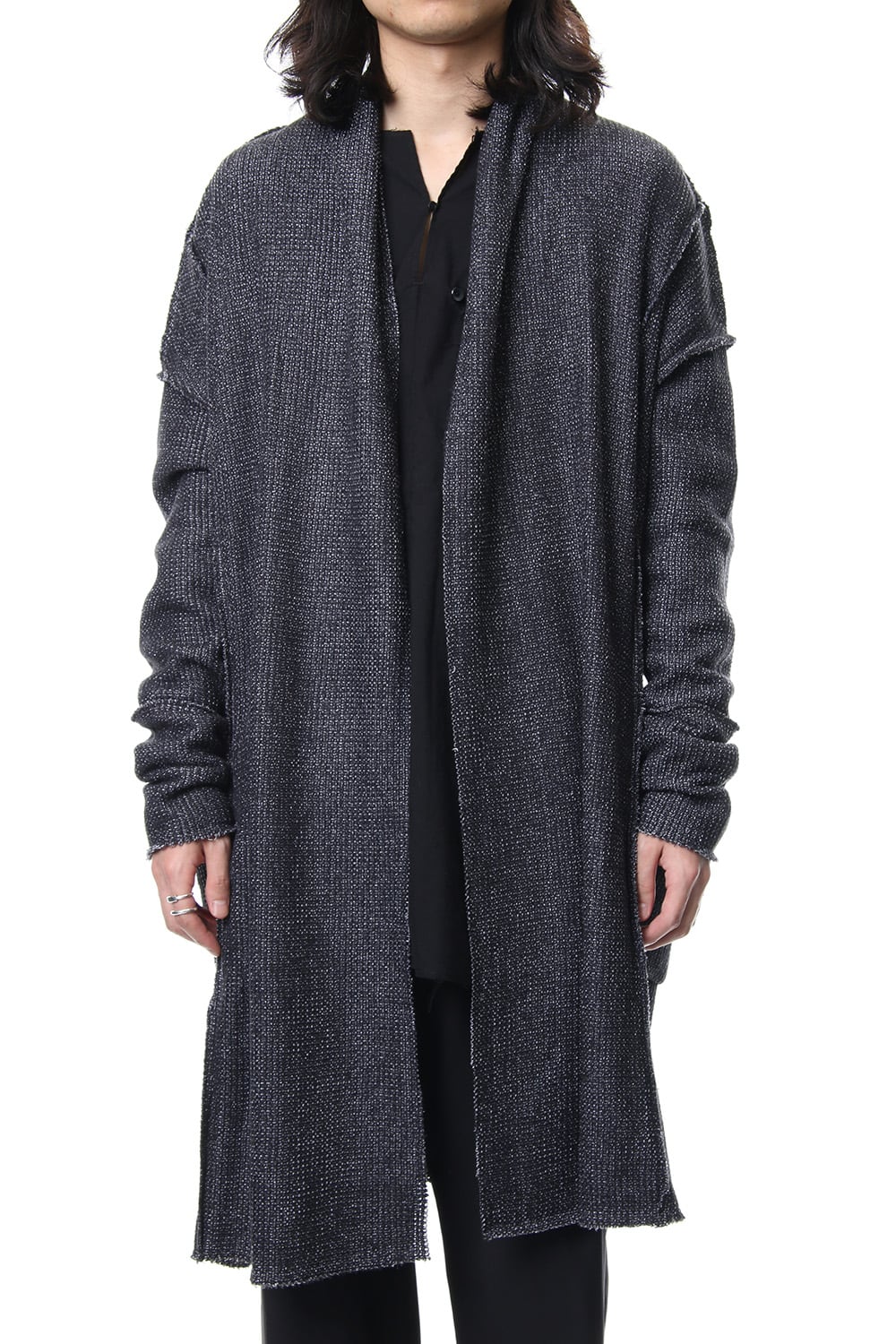 REVERSIBLE KNIT CARDIGAN