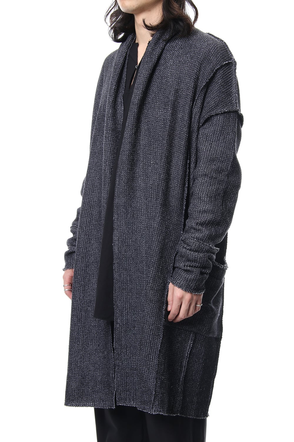 REVERSIBLE KNIT CARDIGAN