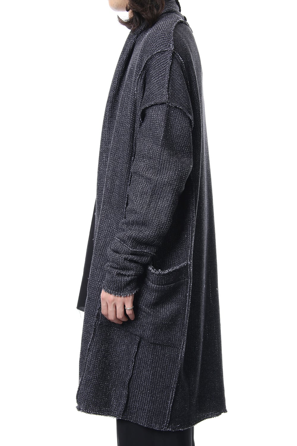 REVERSIBLE KNIT CARDIGAN