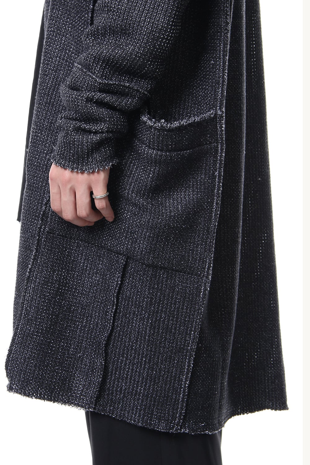 REVERSIBLE KNIT CARDIGAN