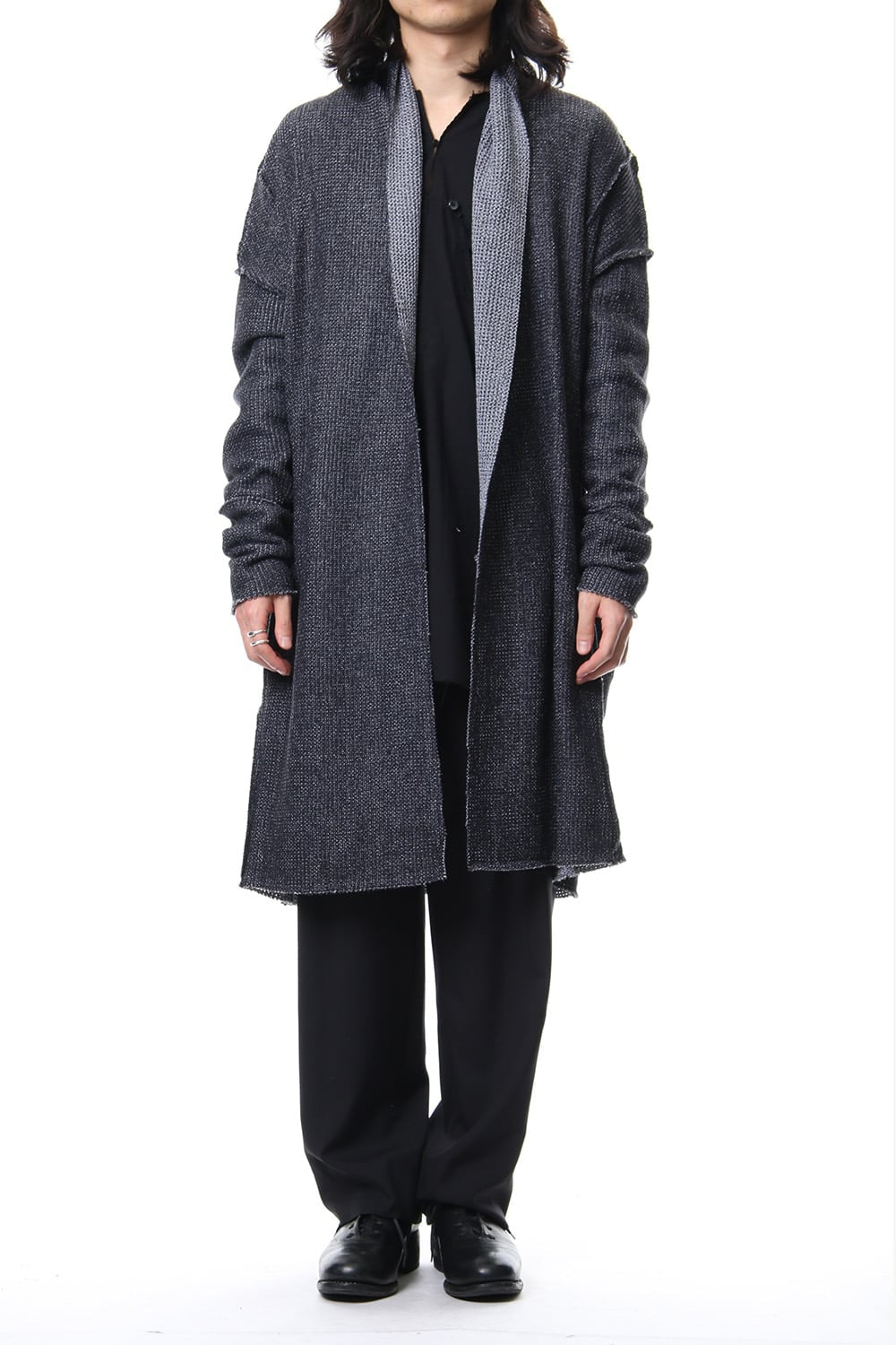 REVERSIBLE KNIT CARDIGAN