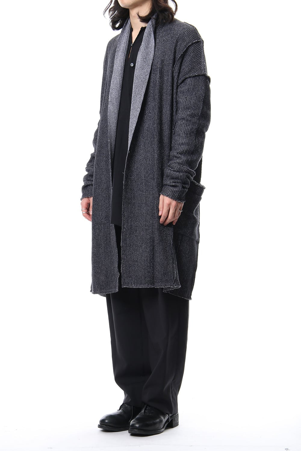 REVERSIBLE KNIT CARDIGAN