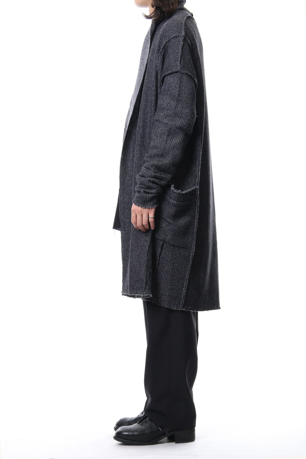 REVERSIBLE KNIT CARDIGAN