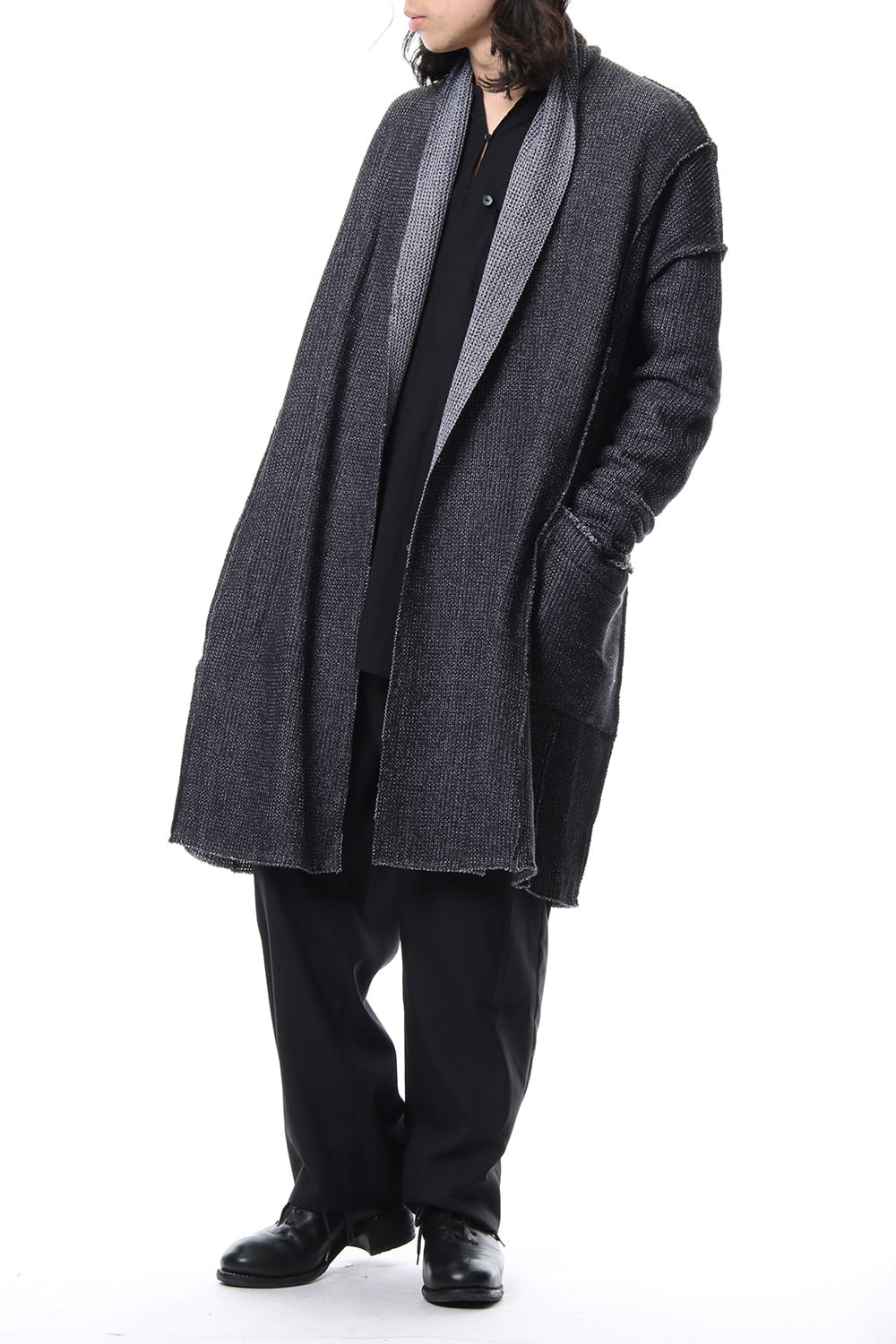 REVERSIBLE KNIT CARDIGAN