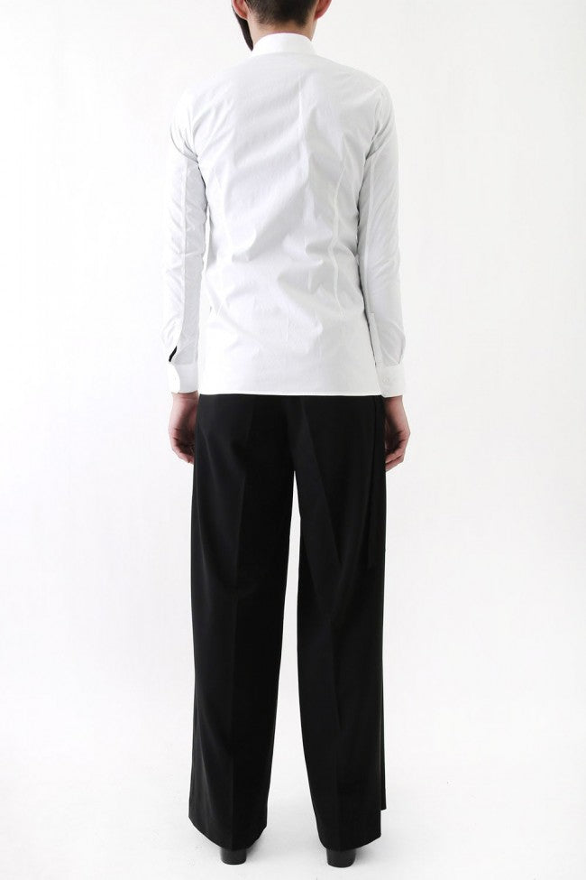 17SS Broad Cloth Stretch Shirt WHITE