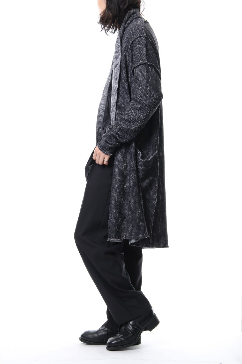 REVERSIBLE KNIT CARDIGAN