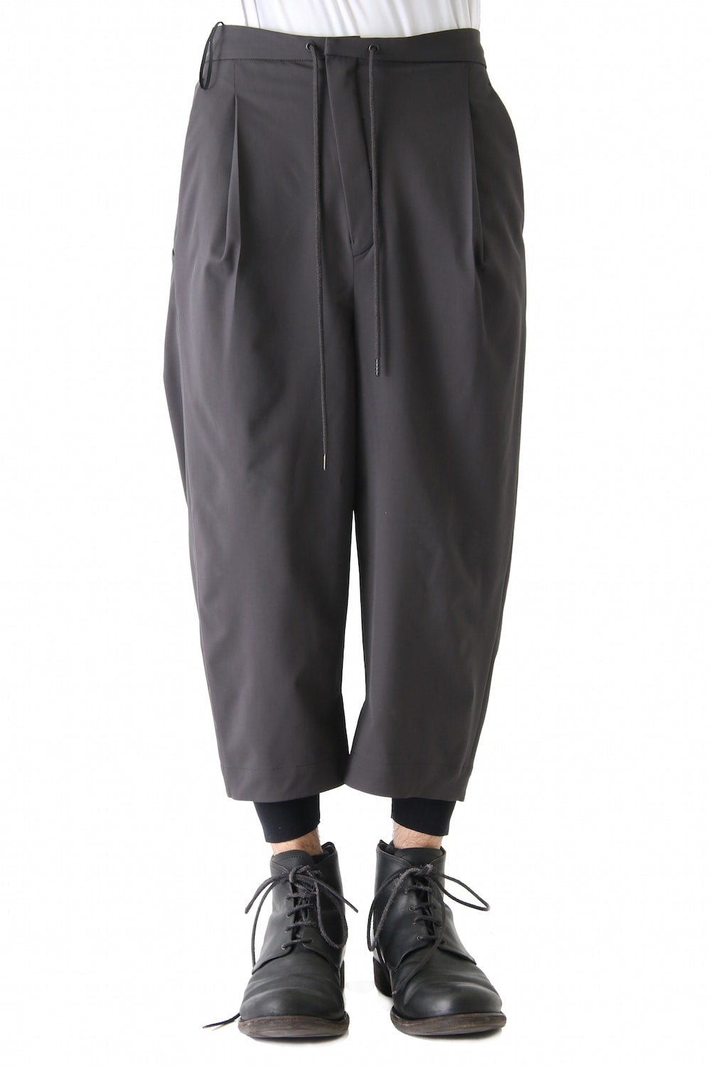 Layered Pants Silk Gabardine