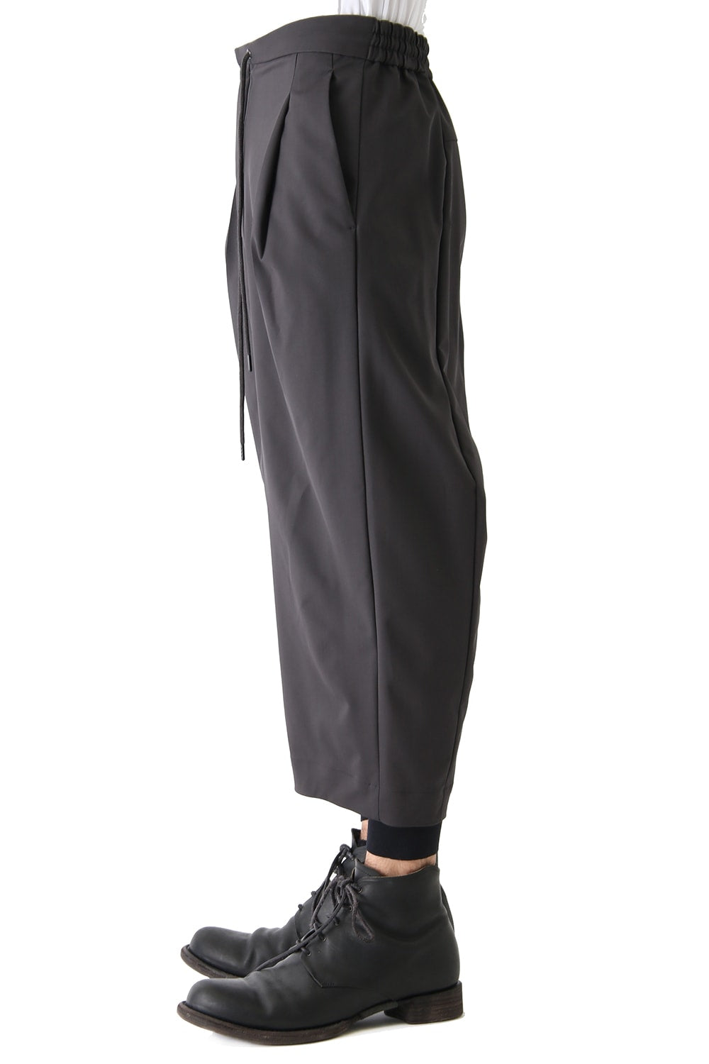 Layered Pants Silk Gabardine
