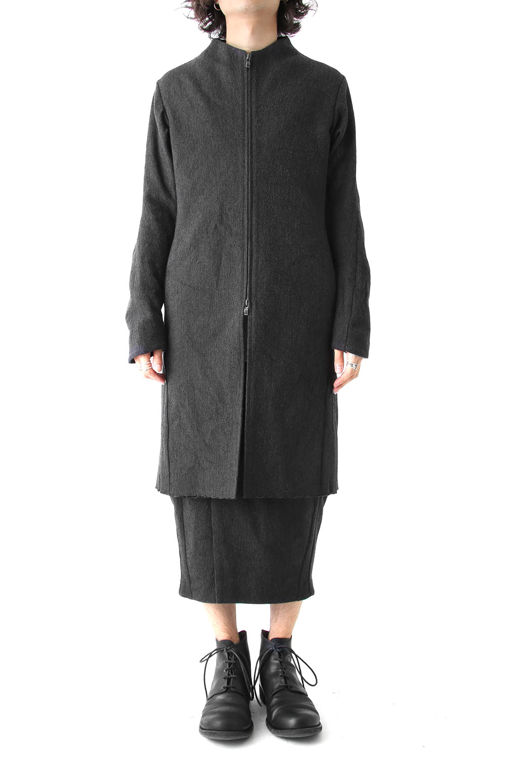 Coat Silk Wool