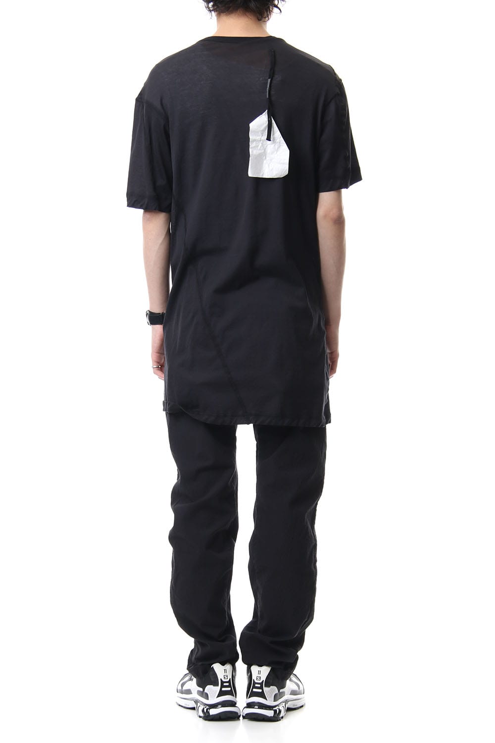 Hem Ruuber Band Straight Pants P2B-F-1468