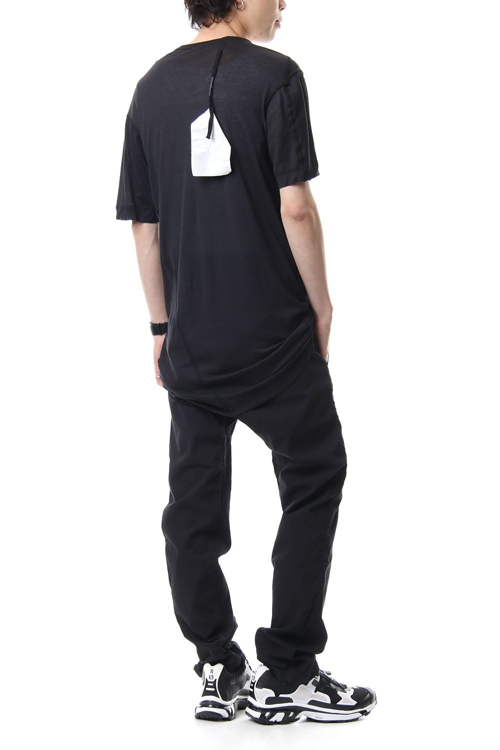 Hem Ruuber Band Straight Pants P2B-F-1468