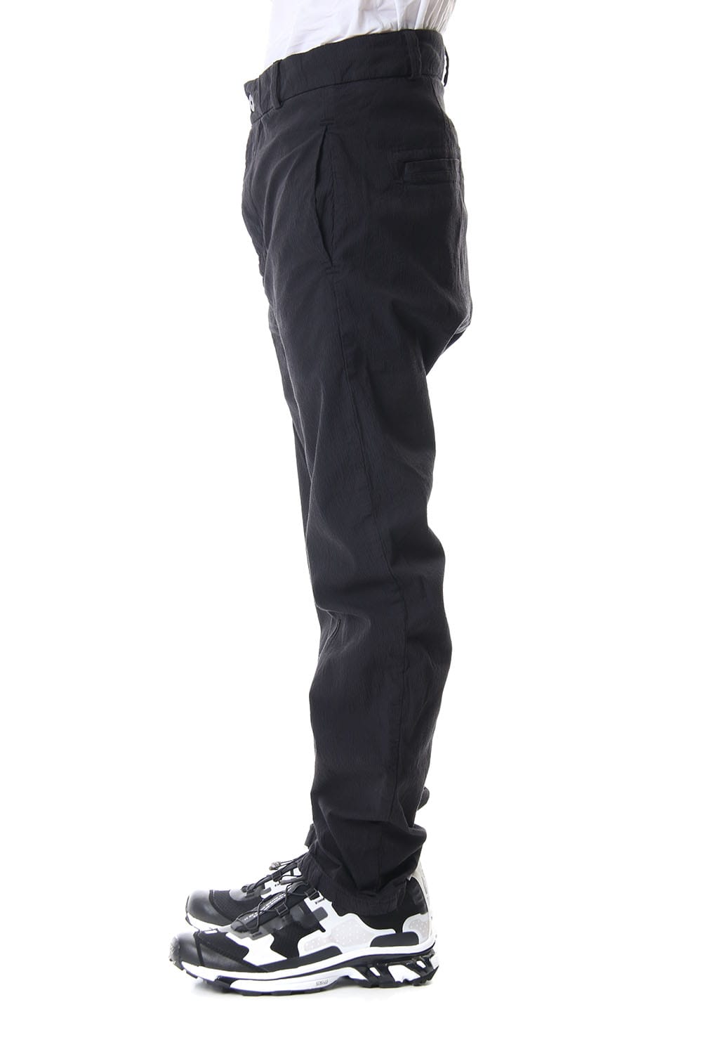 Hem Ruuber Band Straight Pants P2B-F-1468