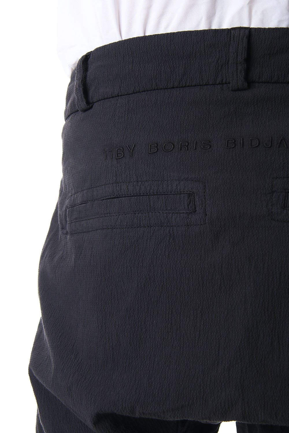 Hem Ruuber Band Straight Pants P2B-F-1468