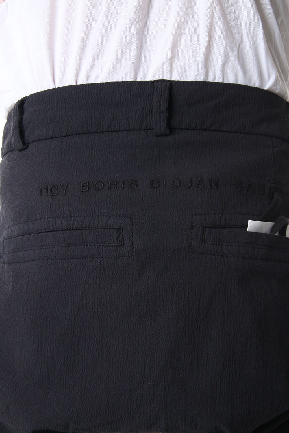 Hem Ruuber Band Straight Pants P2B-F-1468