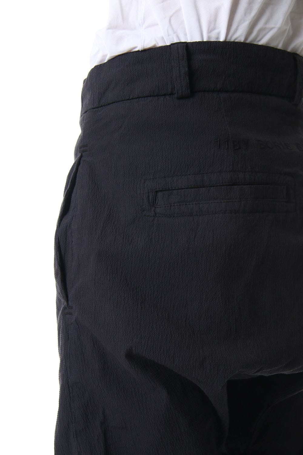 Hem Ruuber Band Straight Pants P2B-F-1468